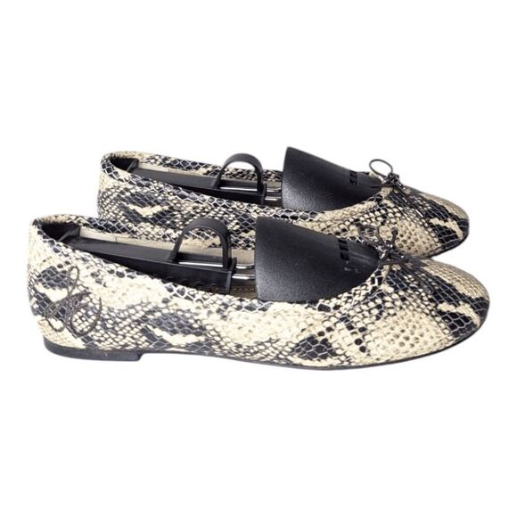 NWOB SAM EDELMAN Felicia Animal Print Ballet Flats Size 6M - Picture 3 of 7